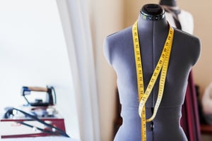 Stock image of person who does not need weight loss app